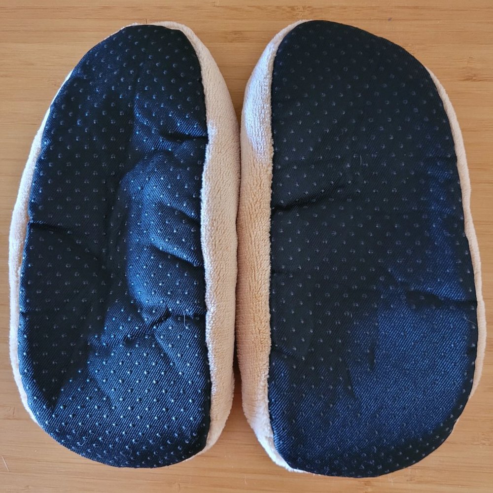 Brown Dog Puppy House Shoes Slippers Super Cute - Picture 2 of 3